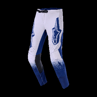 Alpinestars Crossbroek 2026 Supertech Scenz - Licht Grijs / Donker Blauw