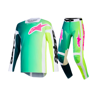 Alpinestars Crosskleding 2026 Racer Portl - Groen / Wit / Zwart