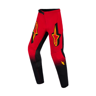 Alpinestars Kinder Crossbroek 2026 Supertech Scenz - Rood / Zwart / Geel