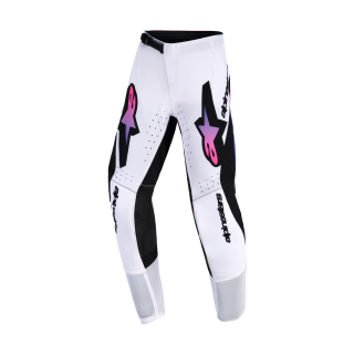 Alpinestars Kinder Crossbroek 2026 Supertech Vista - Wit / Paars / Zwart