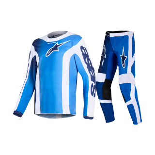Alpinestars Kinder Crosskleding 2026 Fluid Portl - Ucla / Blauw / Wit