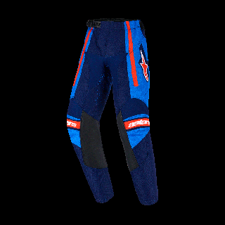 Alpinestars Mini Crossbroek 2026 Racer Nomur - Donker Navy / Oranje / Ucla / Blauw