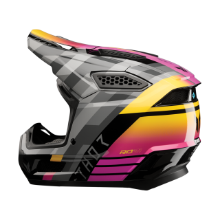 Thor Crosshelm Fleet Camber - Zwart / Magenta