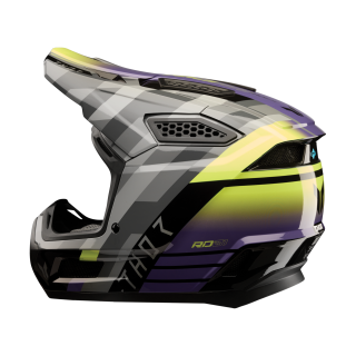 Thor Crosshelm Fleet Camber - Zwart / Paars