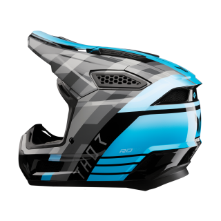 Thor Crosshelm Fleet Camber - Zwart / Teal