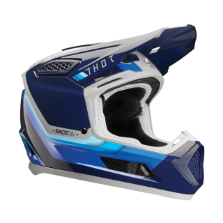 Thor Crosshelm Fleet Defy - Blauw / Grijs