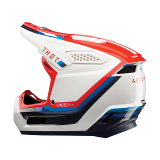 Thor Crosshelm Fleet Defy - Wit / Rood / Blauw