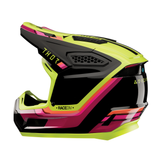 Thor Crosshelm Fleet Defy - Zwart / Acid