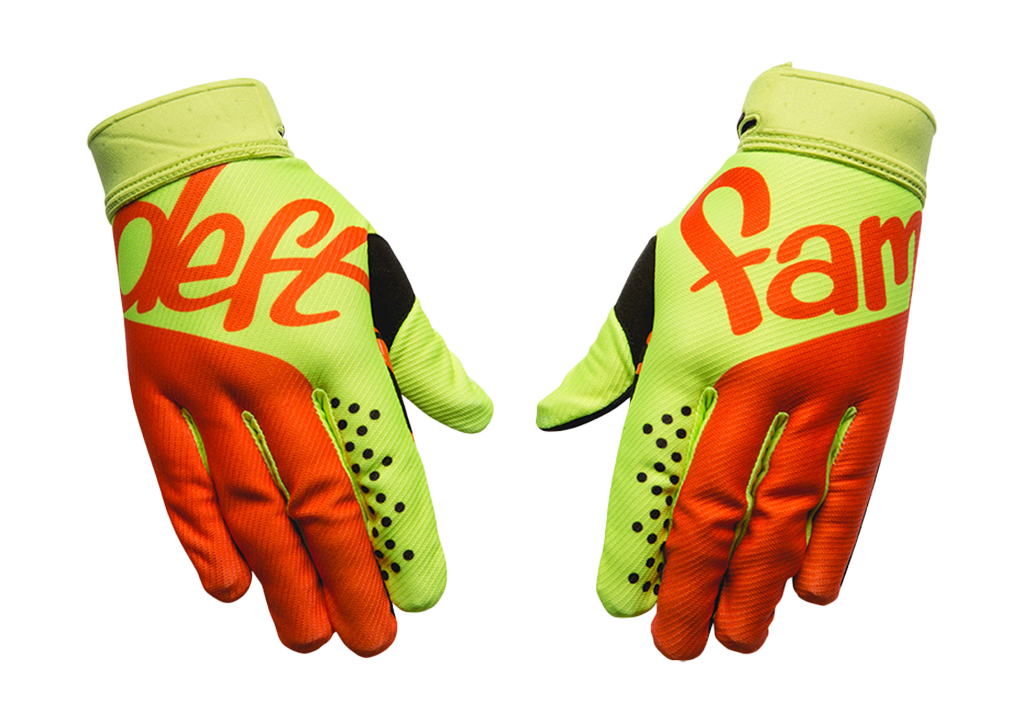 Deft Family Crosshandschoenen CATALYST Aura - Glow Groen / Oranje