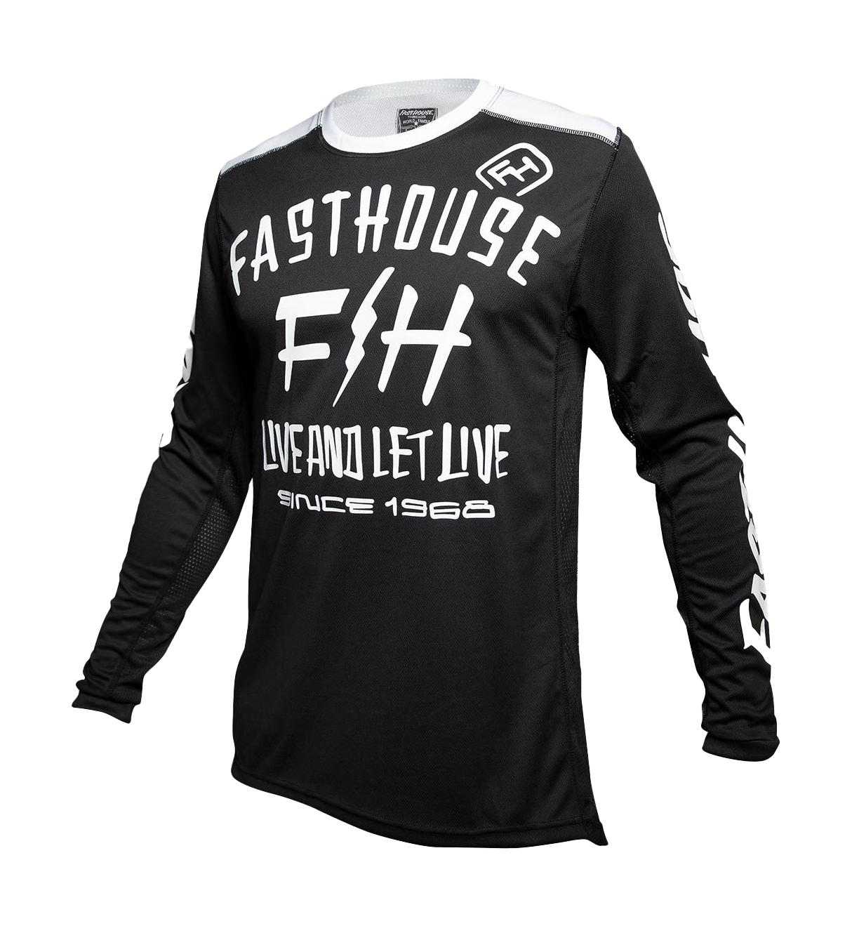Fasthouse Cross Shirt Dickson - Zwart