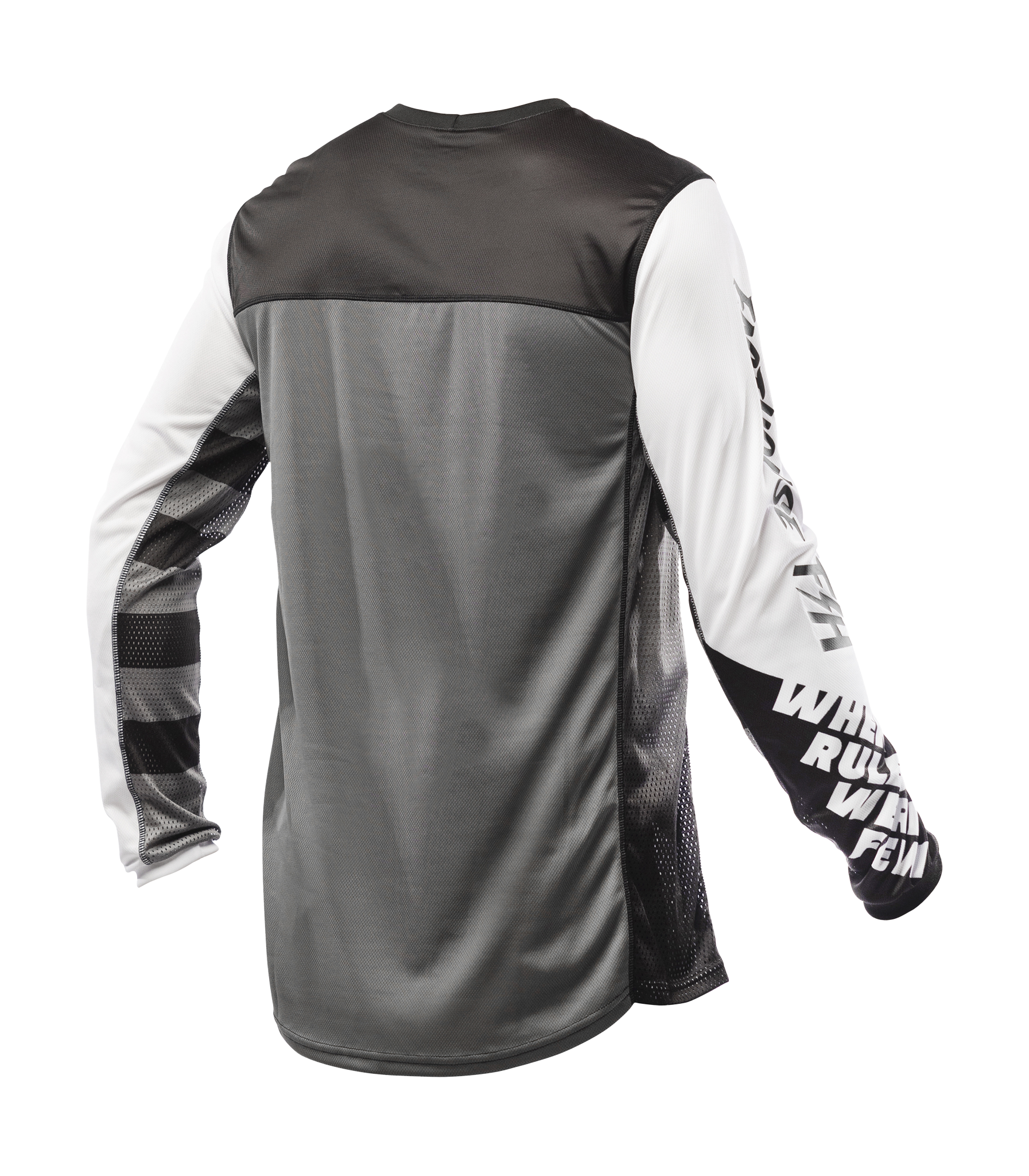 Fasthouse Kinder Cross Shirt Grindhouse Riot - Wit / Zwart