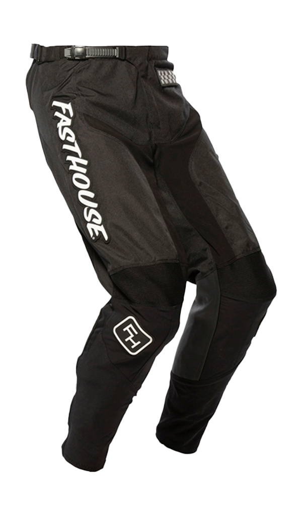 Fasthouse Kinder Crossbroek Carbon - Zwart
