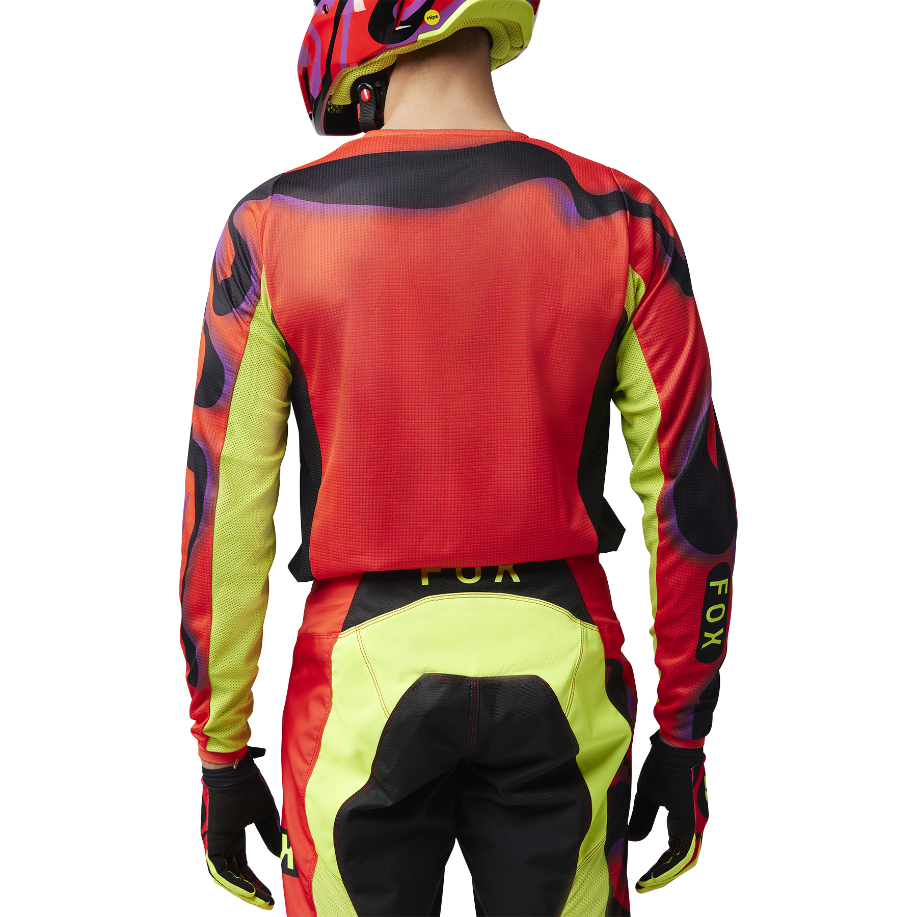 Fox Cross Shirt 180 Emotion - Fluo Rood