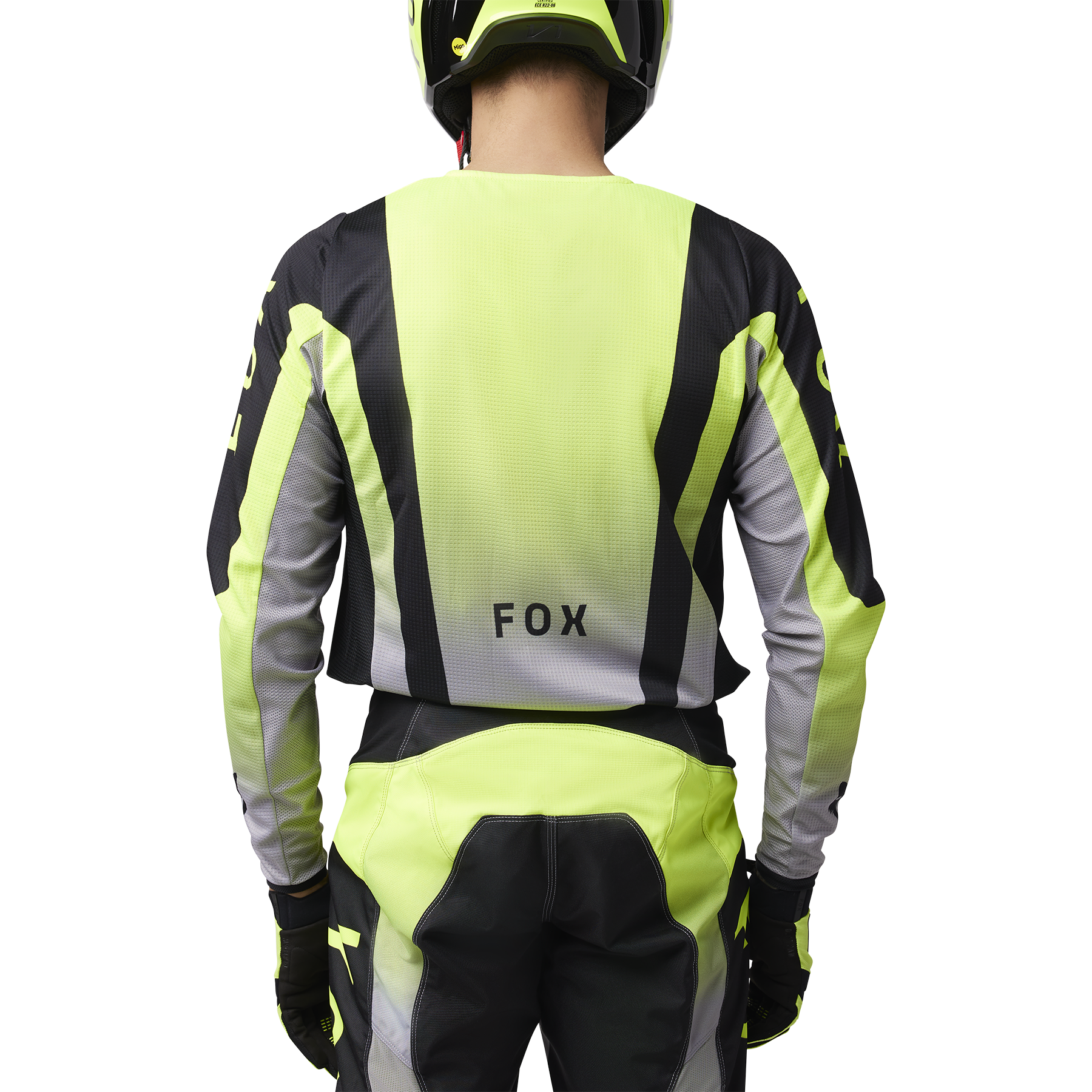Fox Cross Shirt 180 Lean - Fluo Geel
