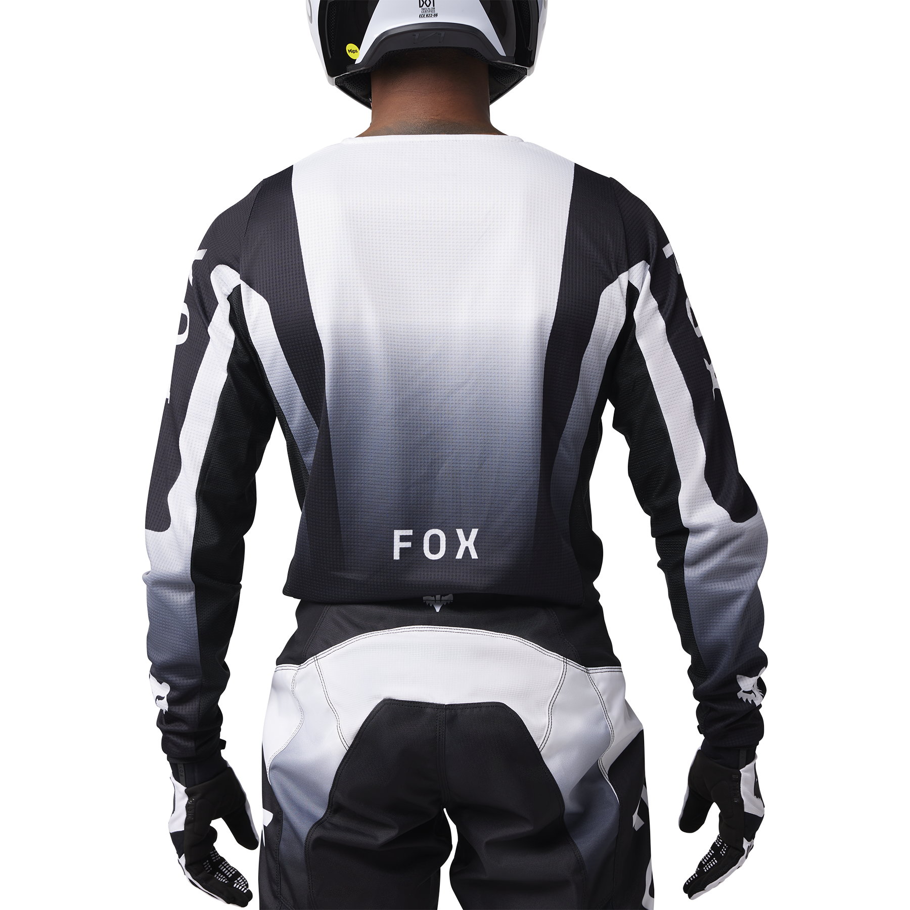 Fox Cross Shirt 180 Lean - Zwart / Wit