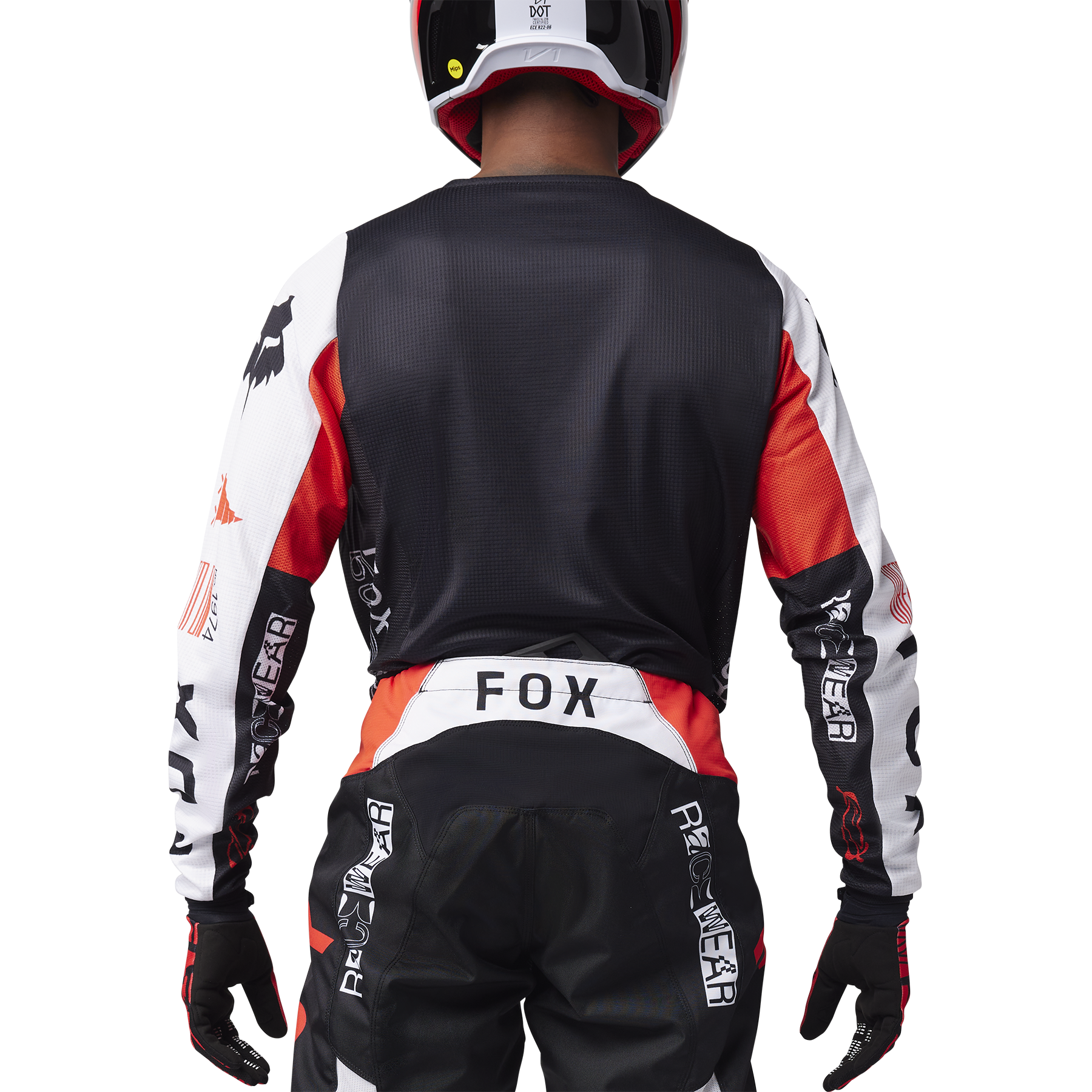 Fox Cross Shirt 180 Race Spec - Fluo Rood