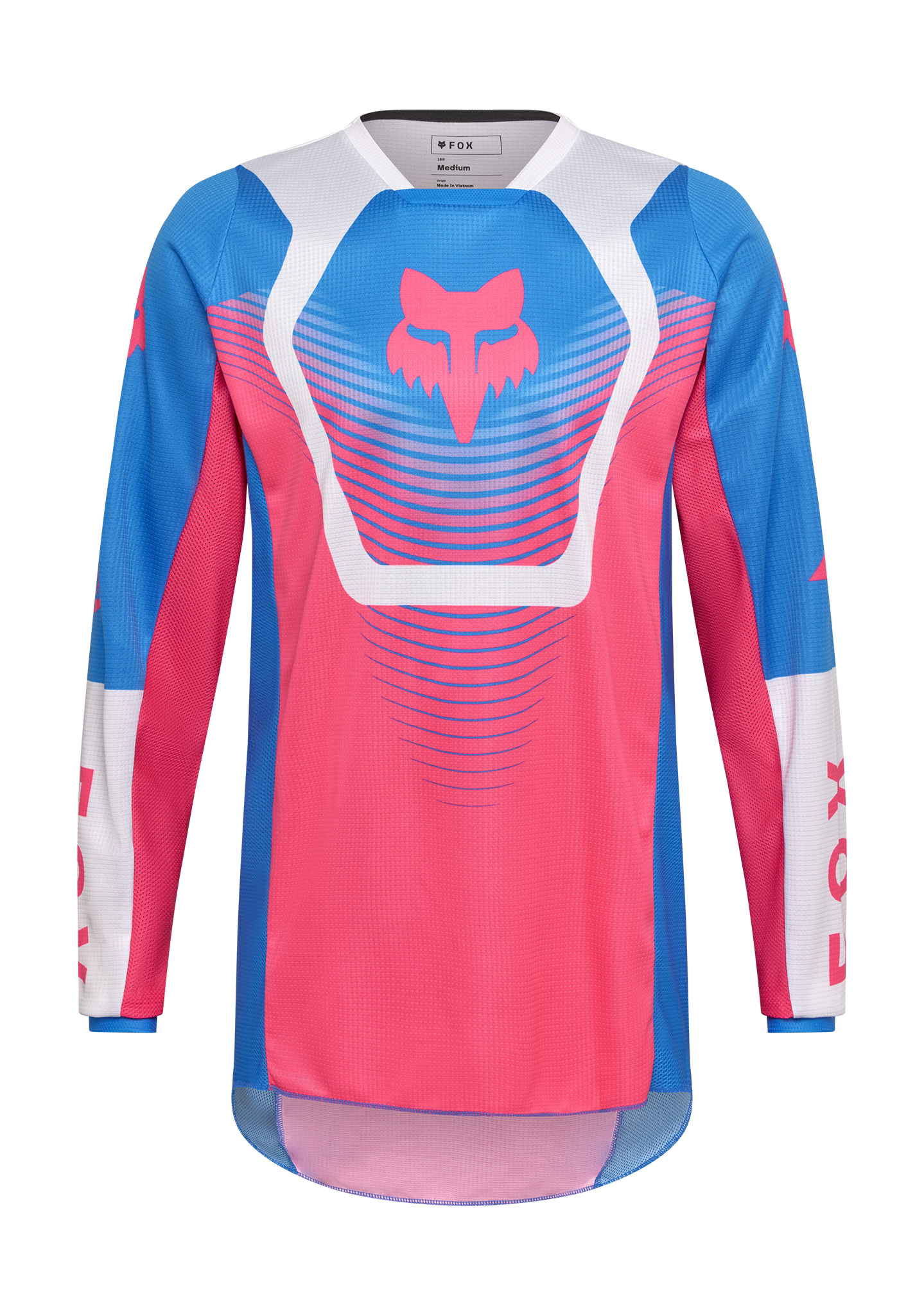 Fox Cross Shirt 2026 180 Collect - Blauw / Roze