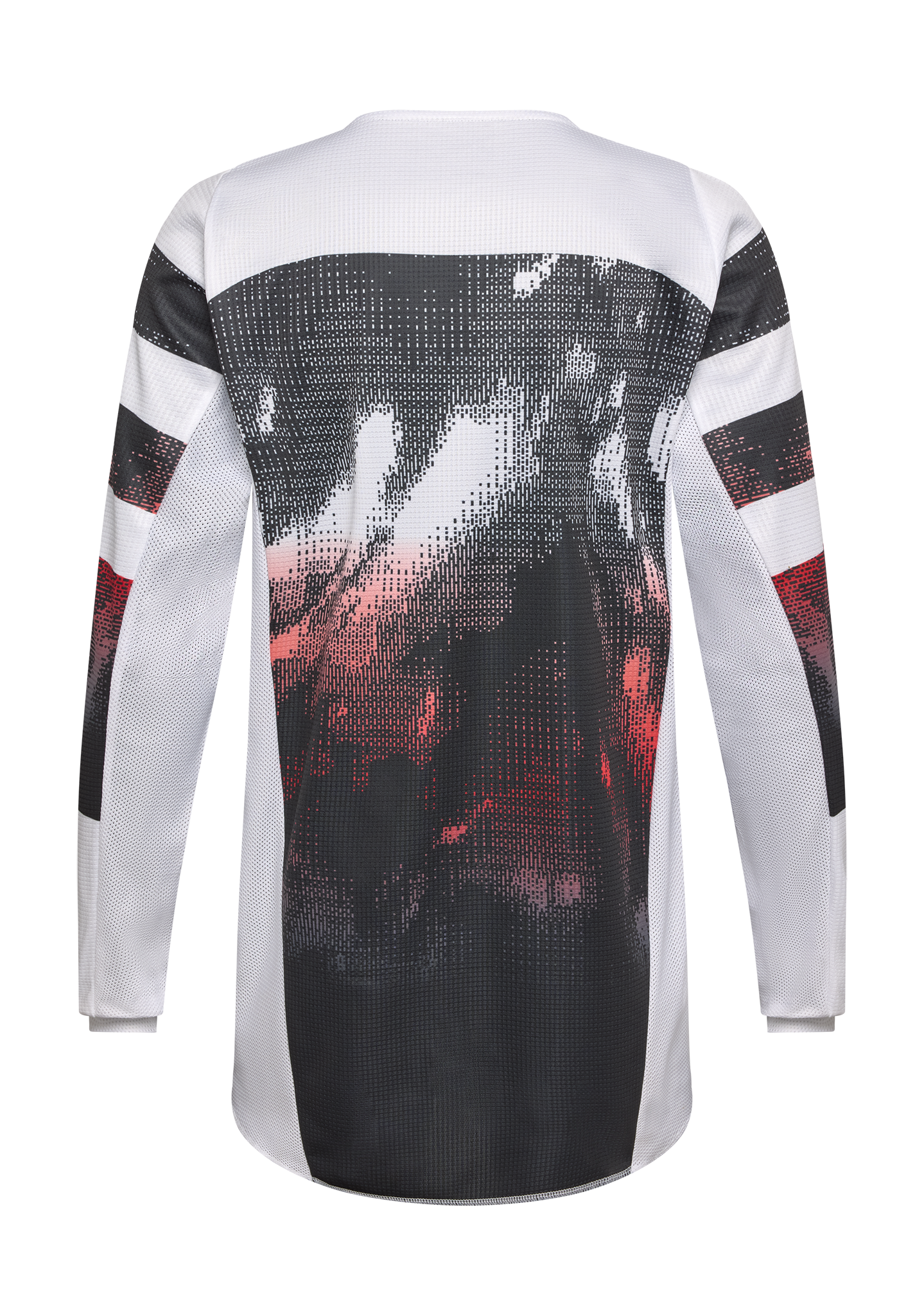 Fox Cross Shirt 2026 180 Kairos - Wit / Fluo Rood