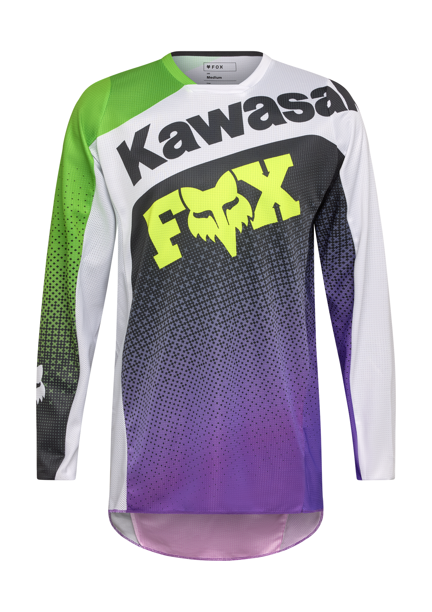 Fox Crosskleding 2026 180 Kawasaki - Paars / Wit