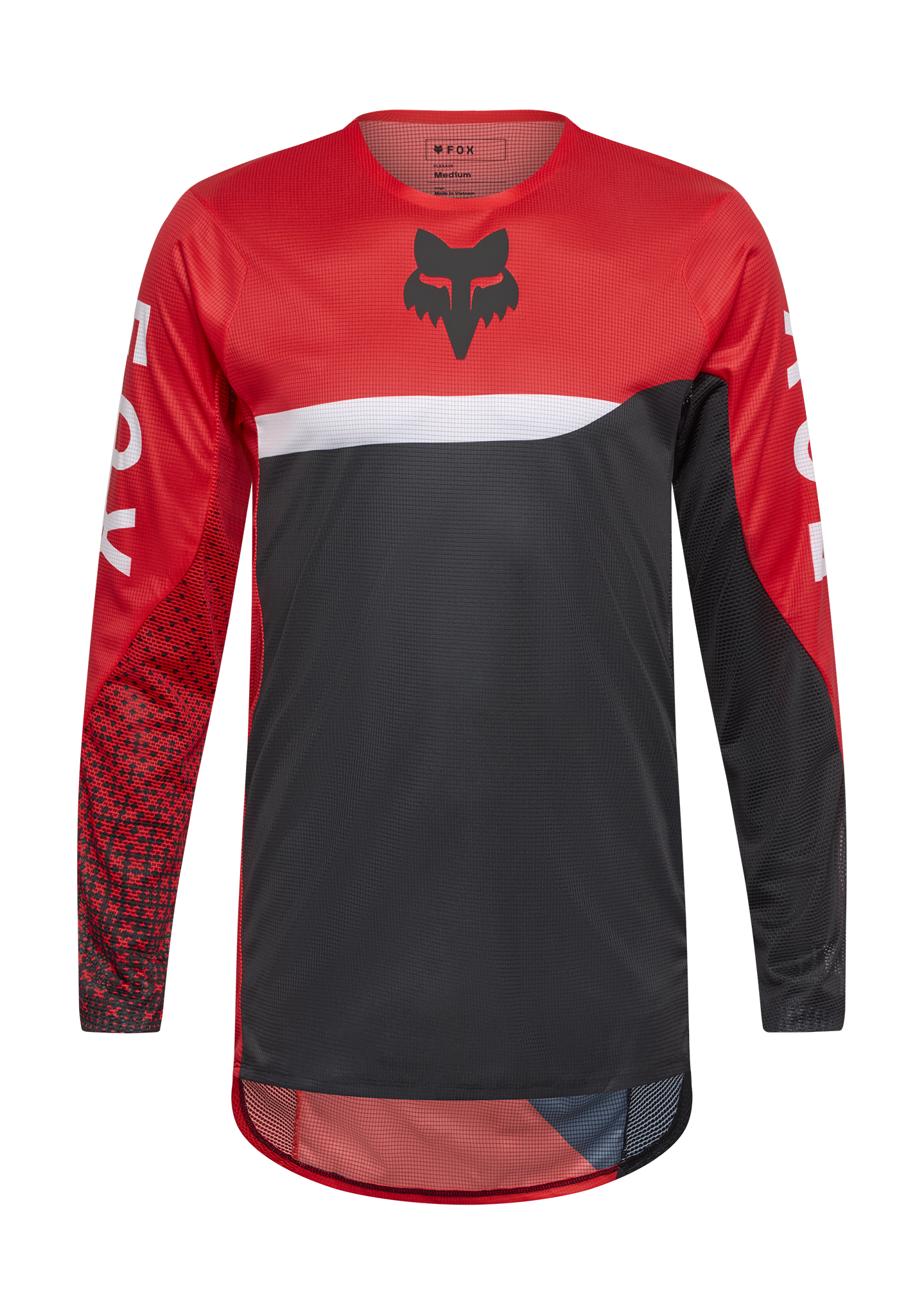 Fox Crosskleding 2026 Flexair Fracture - Fluo Rood