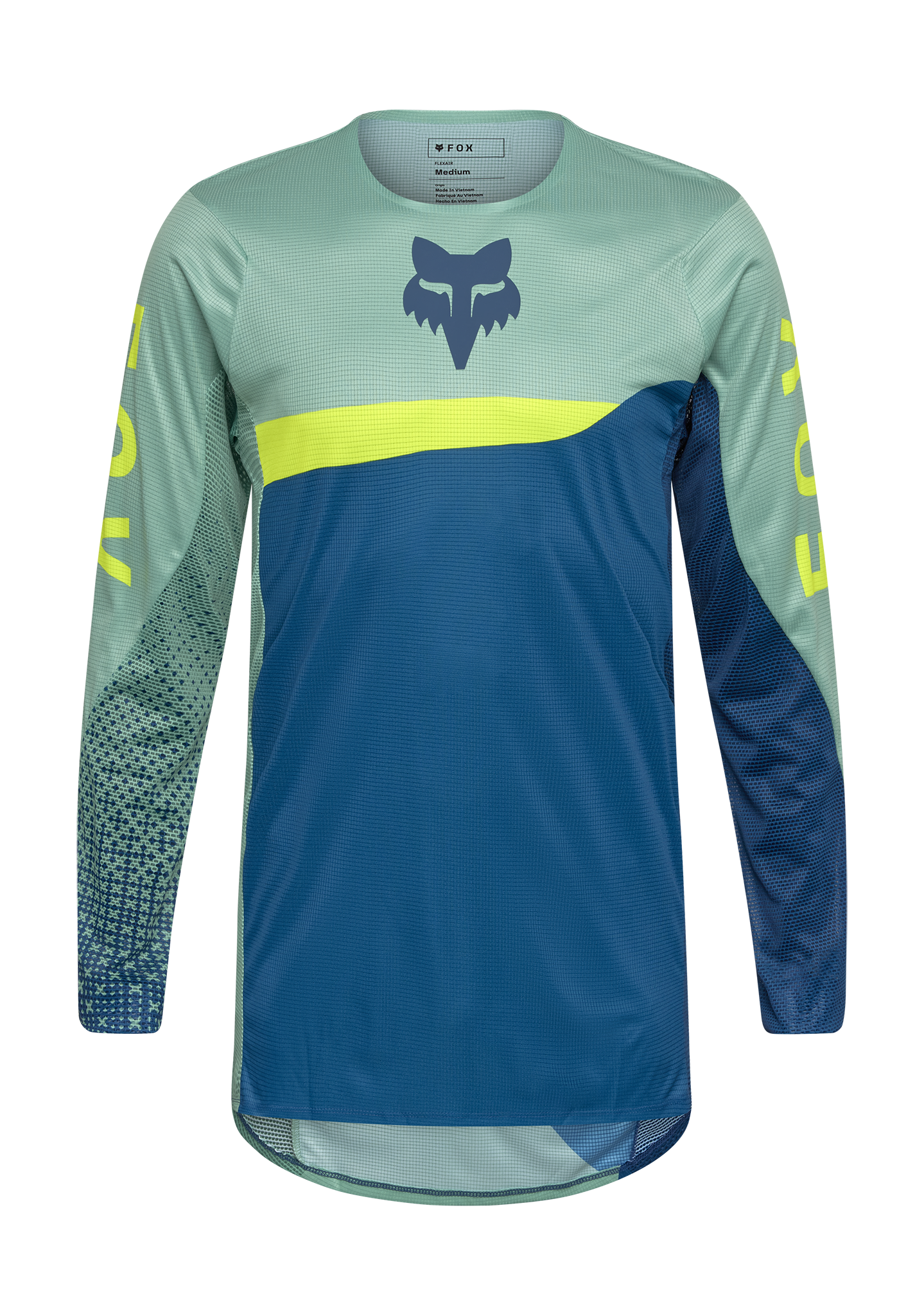 Fox Cross Shirt 2026 Flexair Fracture - Spearmint