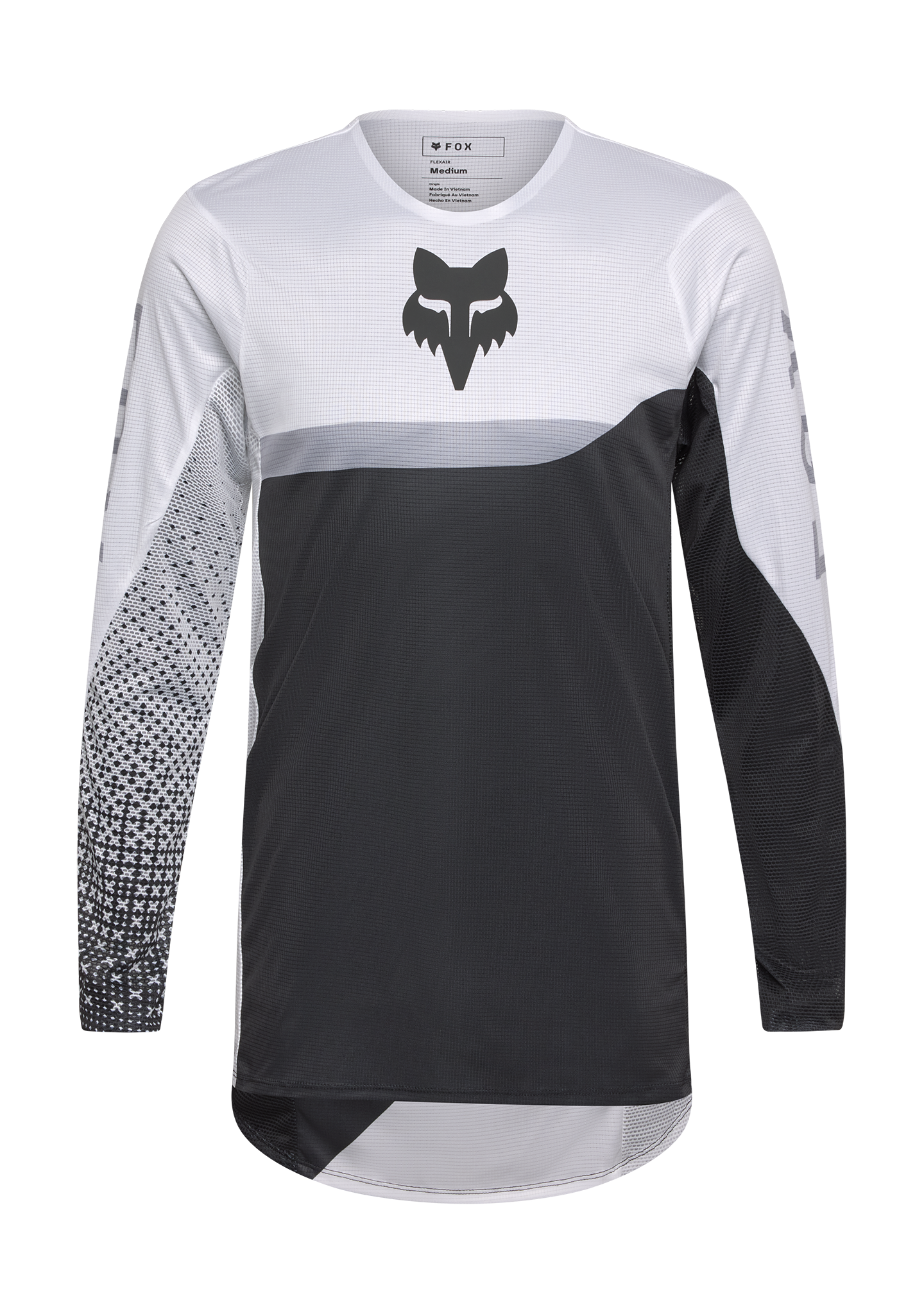 Fox Crosskleding 2026 Flexair Fracture - Wit / Zwart