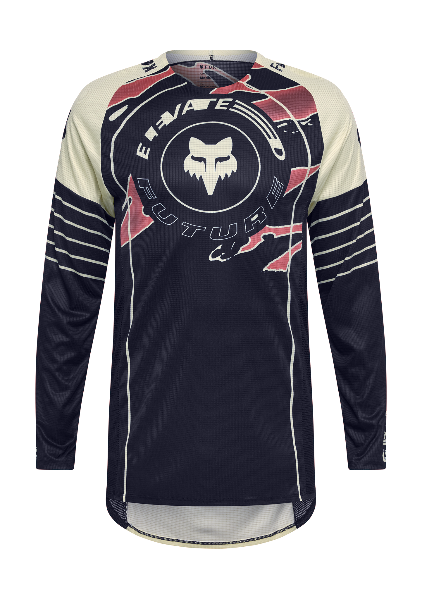 Fox Cross Shirt 2026 Flexair Inning - Zwart