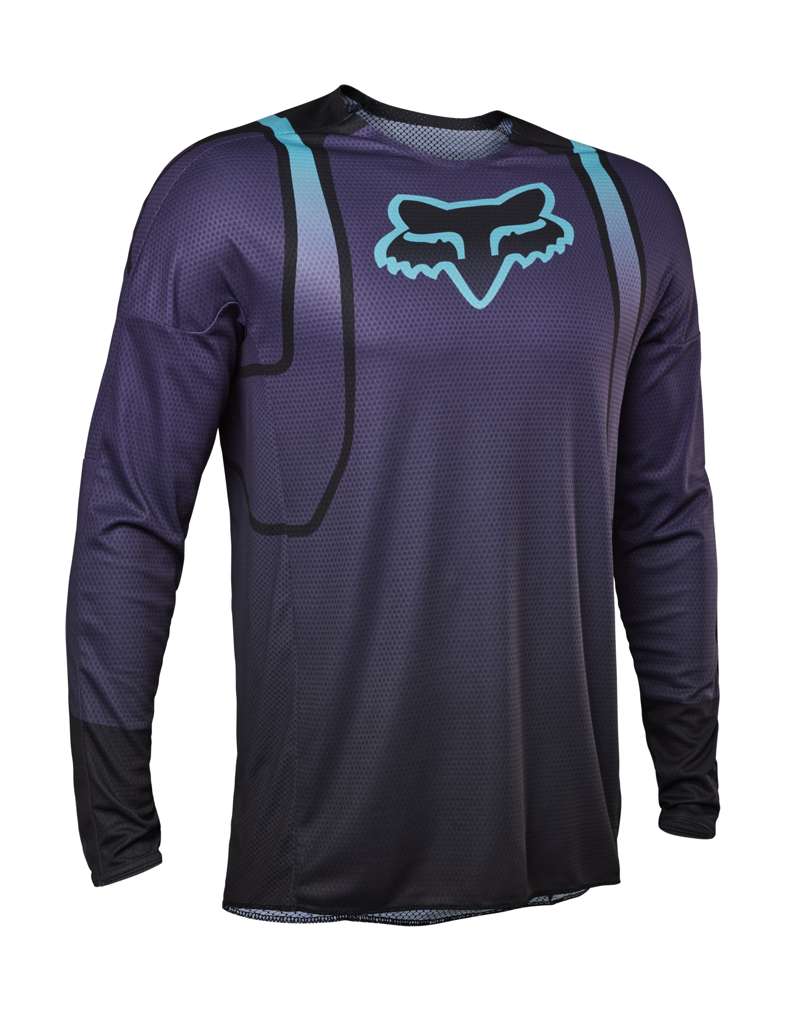 Fox Cross Shirt 360 Vizen - Zwart / Paars