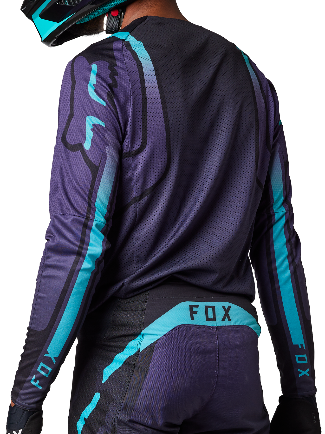 Fox Cross Shirt 360 Vizen - Zwart / Paars