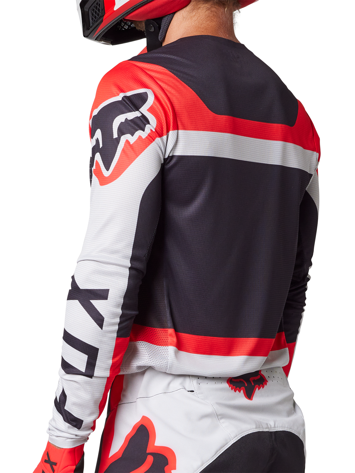 Fox Cross Shirt Flexair Efekt - Fluo Rood