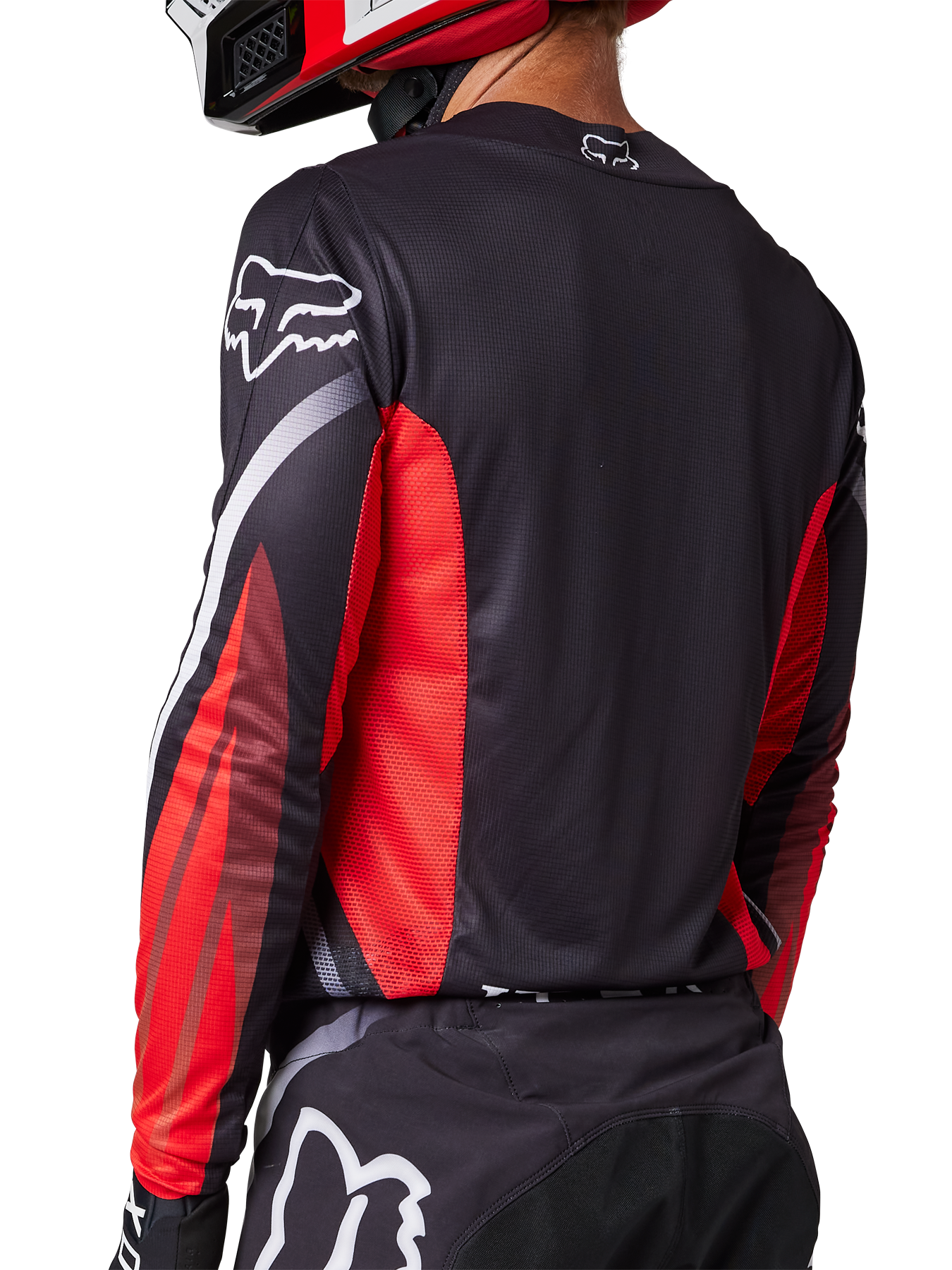 Fox Cross Shirt Flexair Honda - Rood / Zwart / Wit