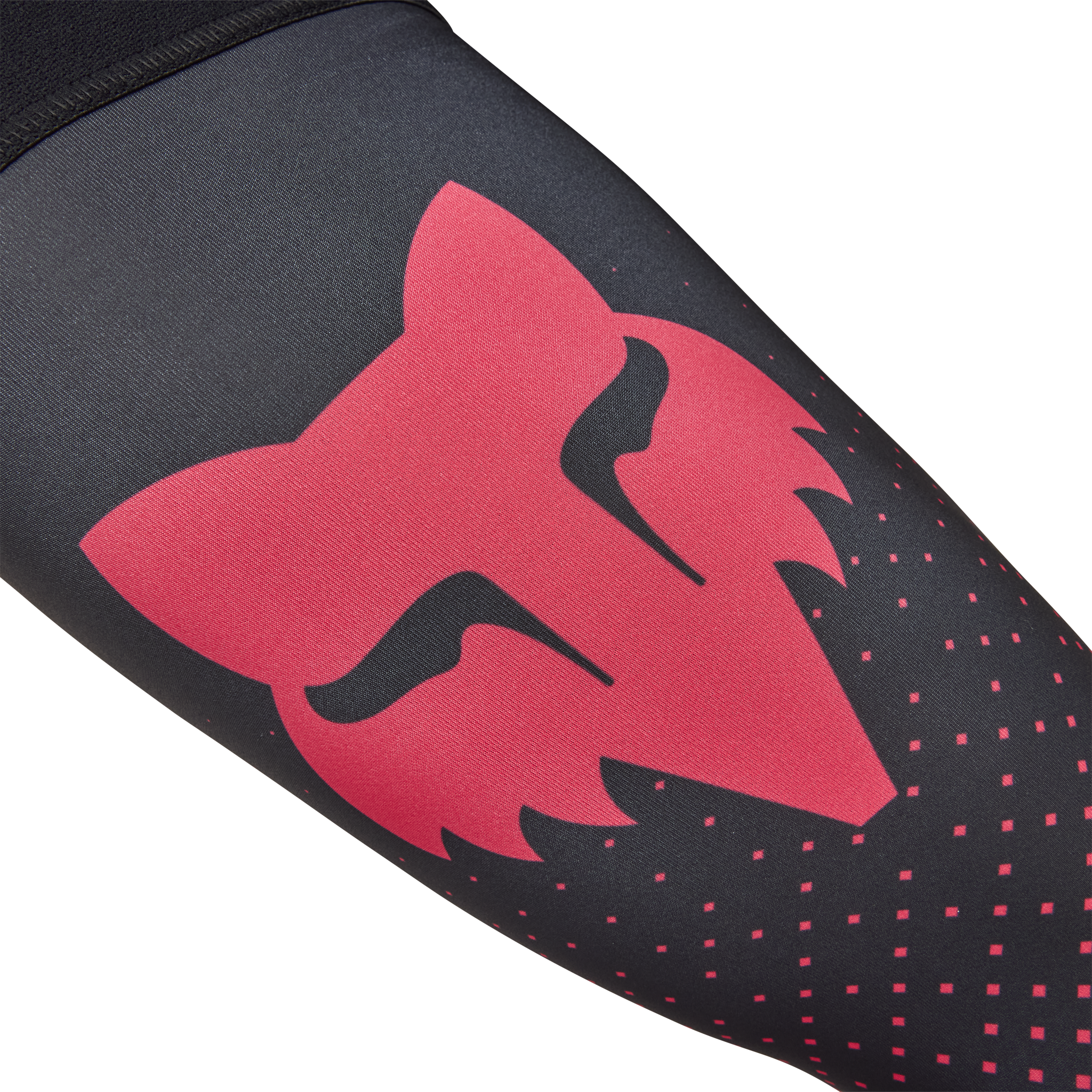 Fox Cross Sokken Lang Kniebrace Flexair Fracture - Fluo Rood