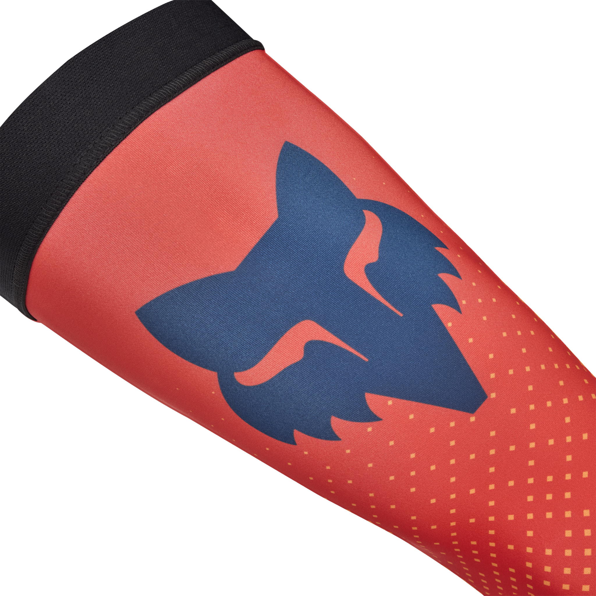 Fox Cross Sokken Lang Kniebrace Flexair Fracture - Tangerine