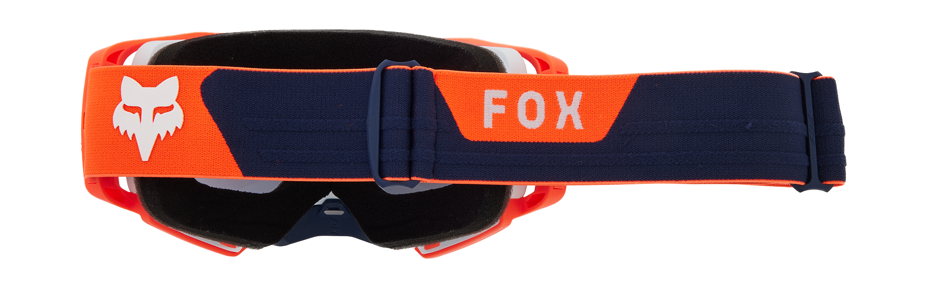 Fox Crossbril Airspace II Core - Navy / Oranje - Donker Grijs Lens
