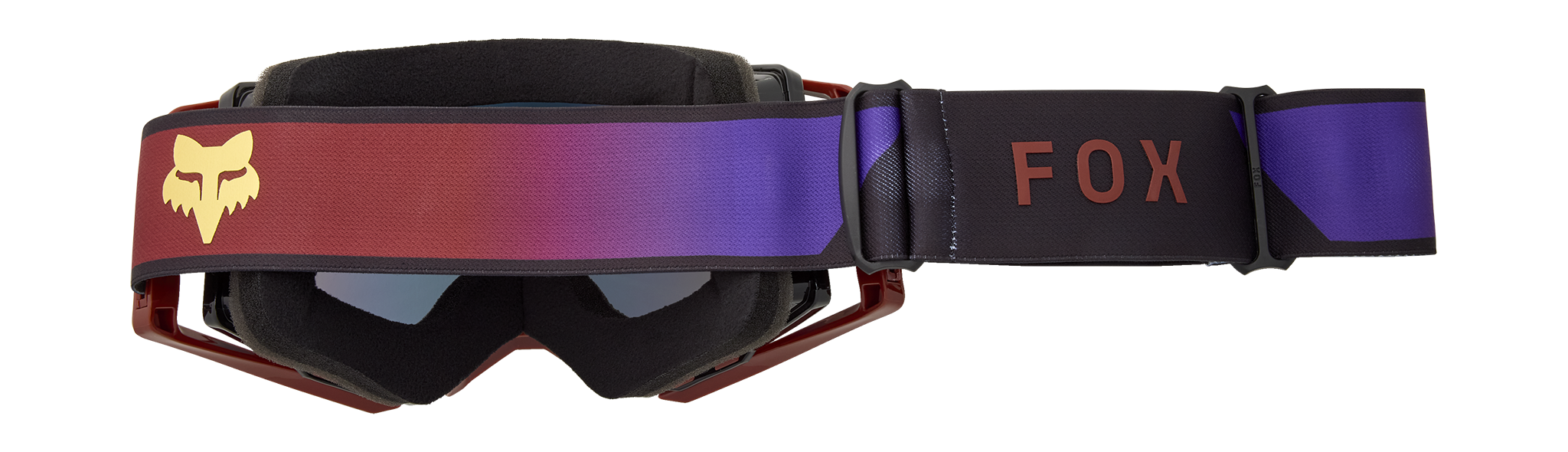 Fox Crossbril Airspace II Drip - Rust - Goud Spark Lens