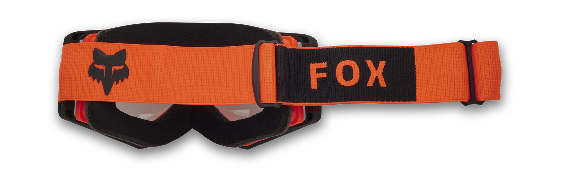 Fox Crossbril Airspace II Enduro - Fluo Oranje - Clear Lens