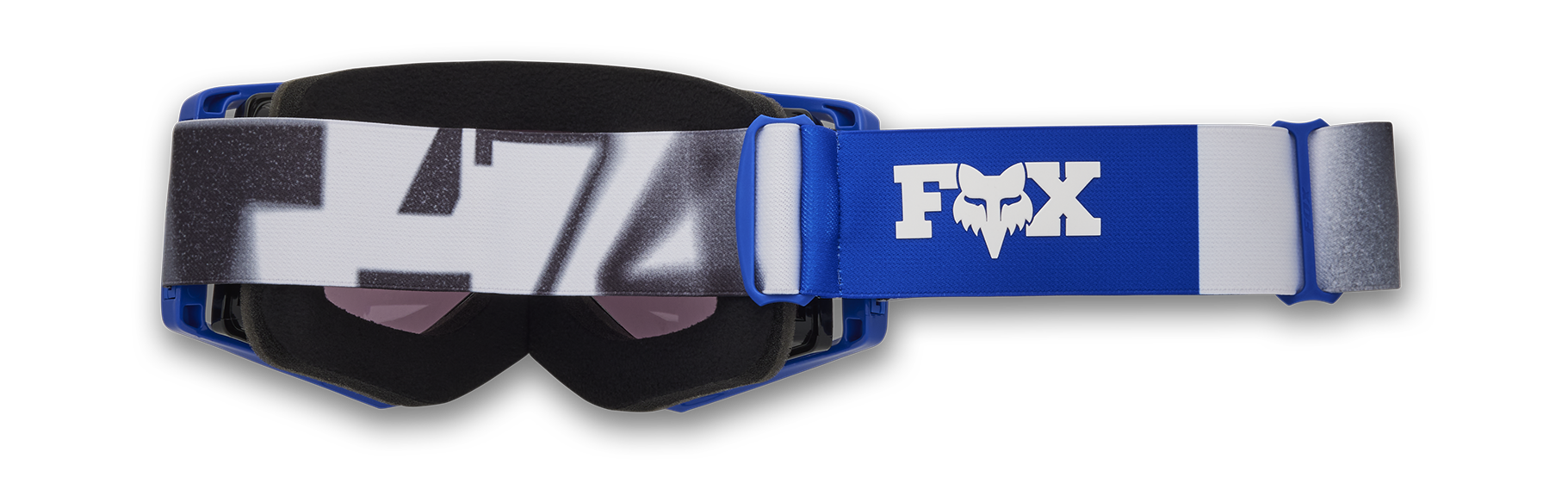 Fox Crossbril Airspace II SEVENTY4 - Blauw - Vivid Blauw Spark Lens