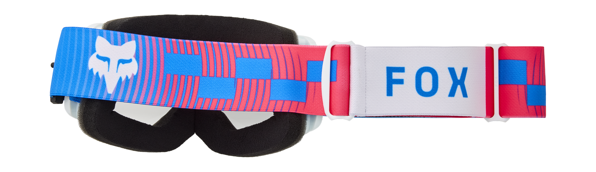 Fox Crossbril Main II Collect - Blauw / Roze - Clear Lens