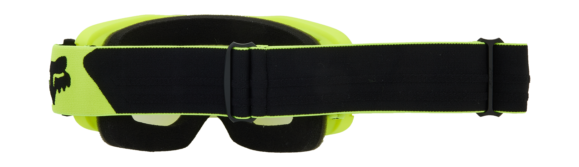 Fox Crossbril Main II Core - Flo Geel / Zwart - Clear Lens