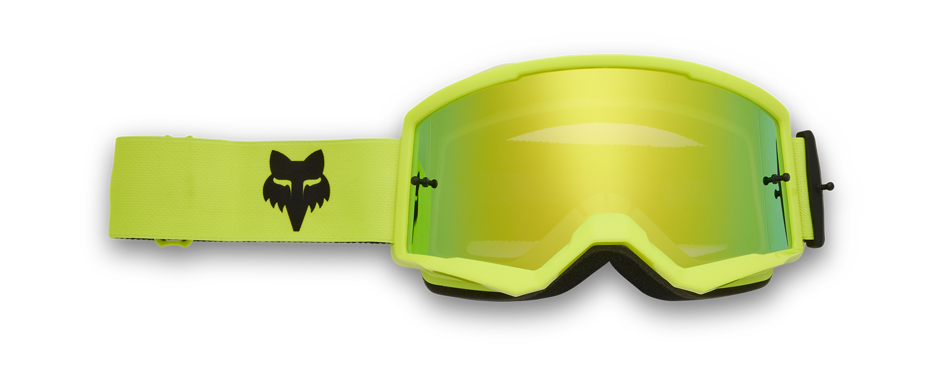 Fox Crossbril Main II Core - Fluo Geel - Groen Spark Lens
