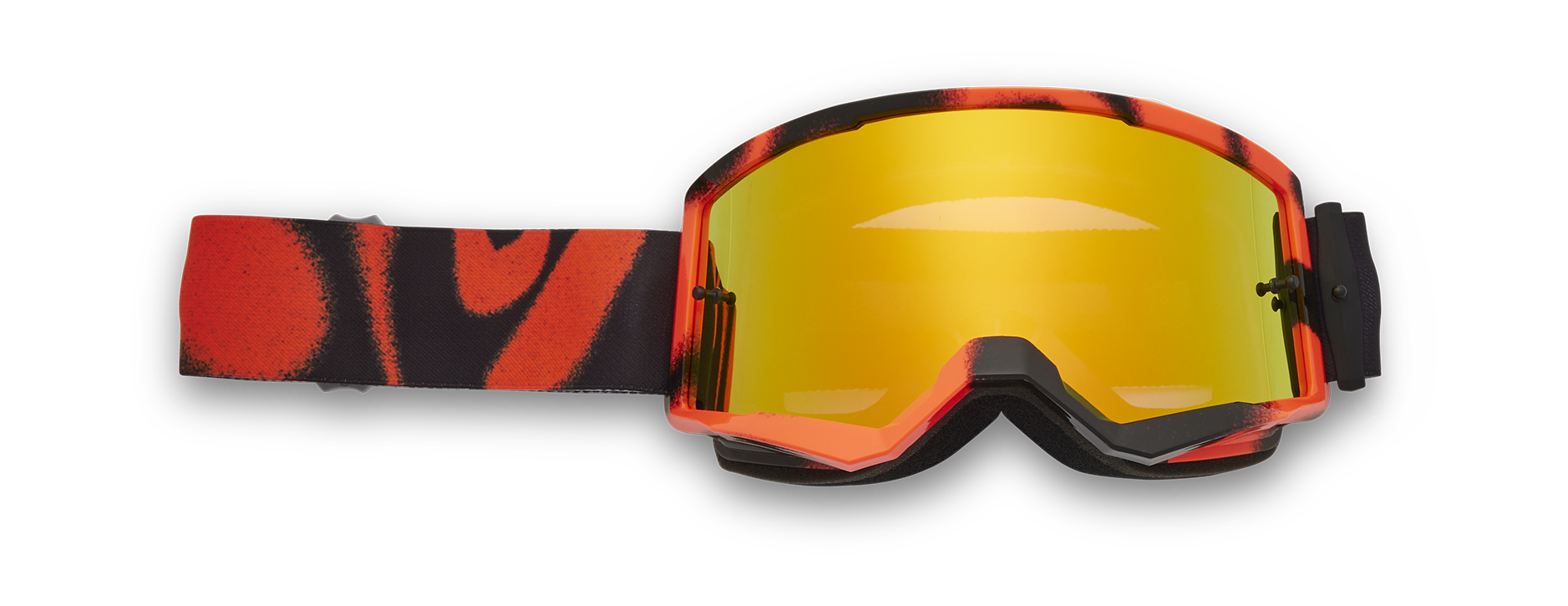 Fox Crossbril Main II Emotion - Steel Grijs - Oranje Spark Lens