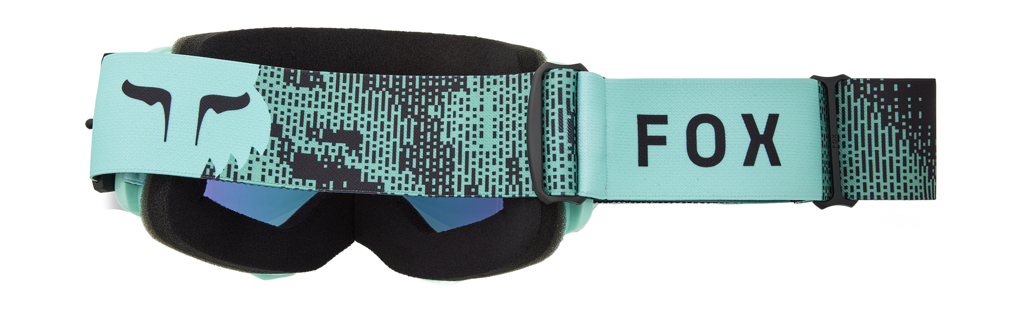 Fox Crossbril Main II Kairos - Turquoise - Groen Spark Lens