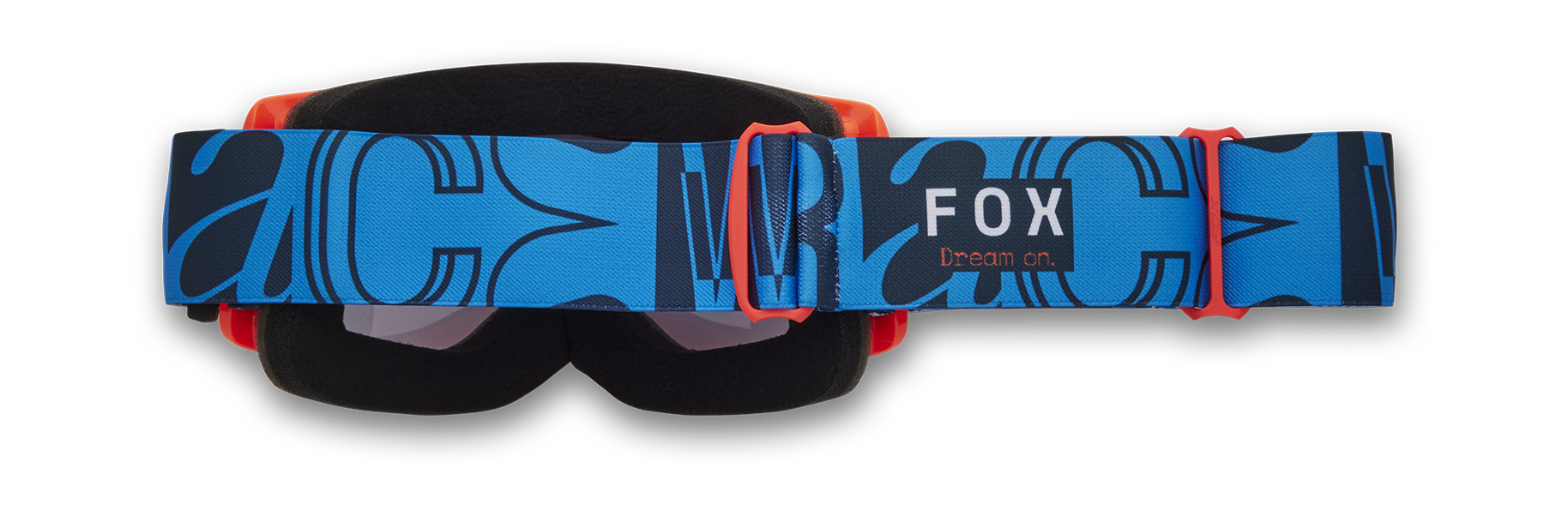 Fox Crossbril Main II Race Spec - True Blauw - Grijs Lens