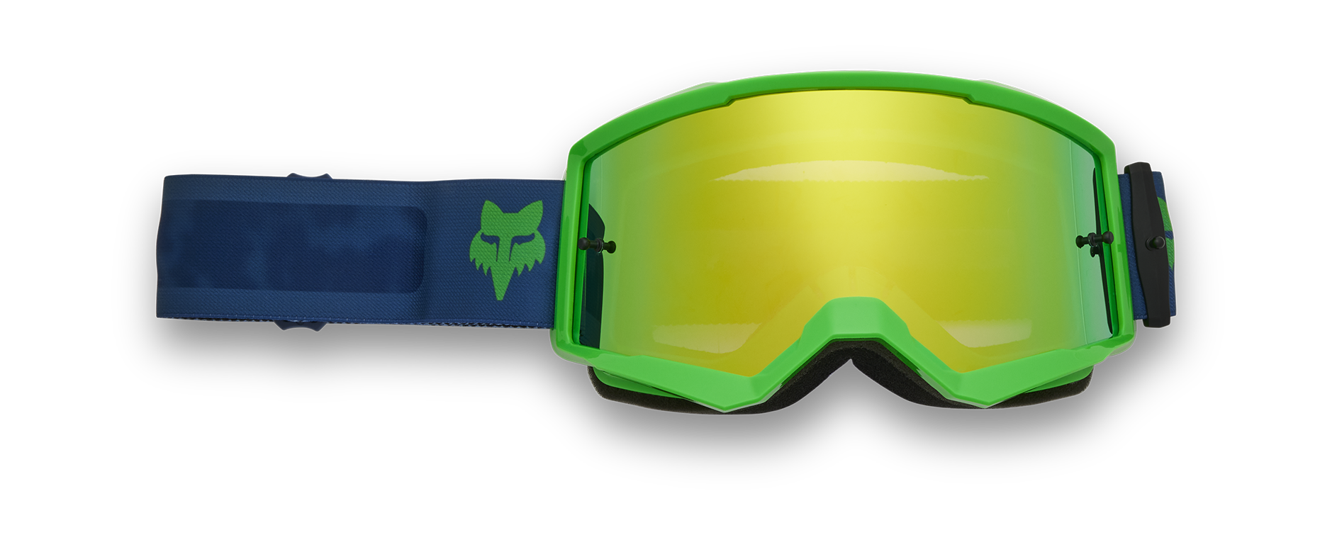 Fox Crossbril Main II Taunt - Navy - Groen Spark Lens