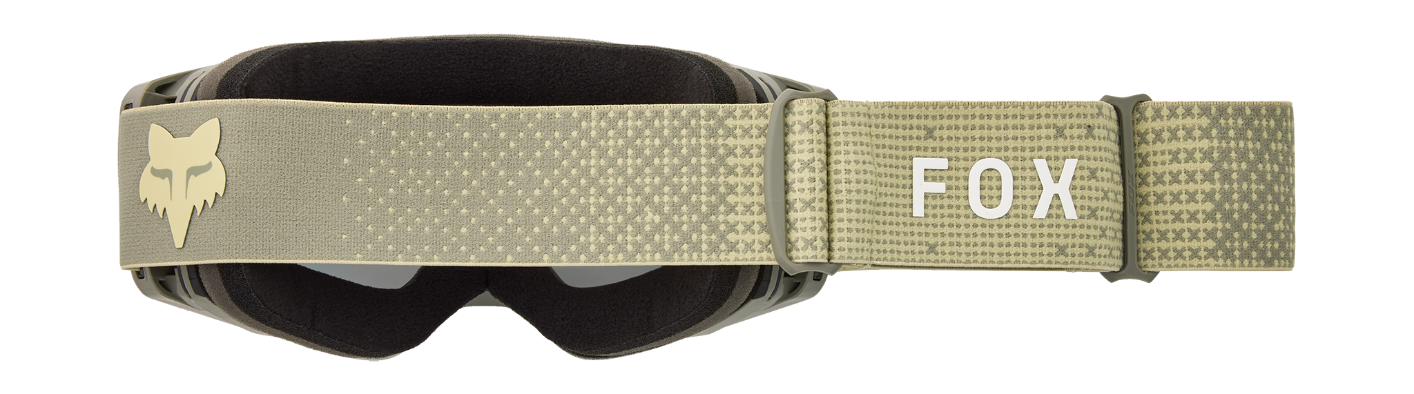 Fox Crossbril Vue Core - Cream - Injected Vivid Roze Lens