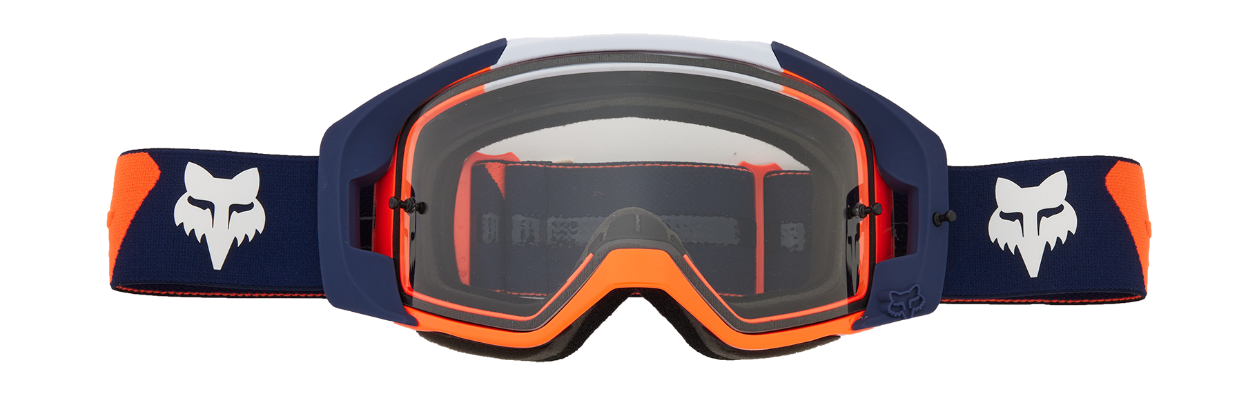 Fox Crossbril Vue Core - Flo Oranje - Clear Lens