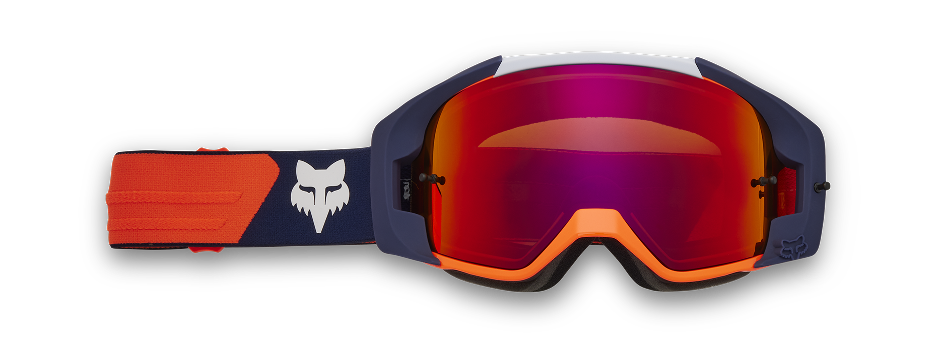 Fox Crossbril Vue Core - Fluo Oranje - Injected Vivid Oranje Spark Lens