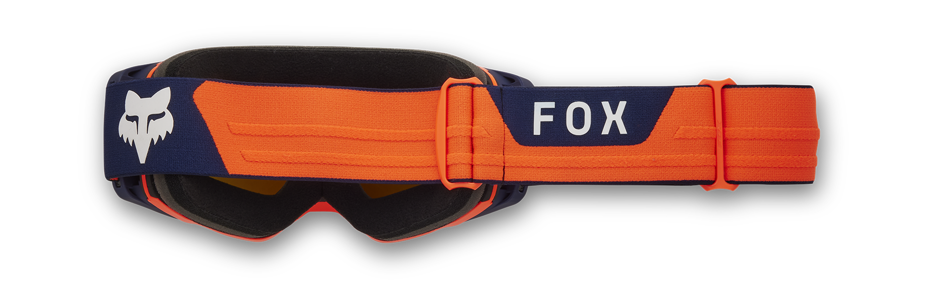 Fox Crossbril Vue Core - Fluo Oranje - Injected Vivid Oranje Spark Lens