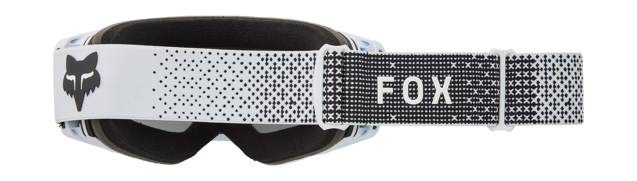 Fox Crossbril Vue Core - Wit - Chrome Spark Lens