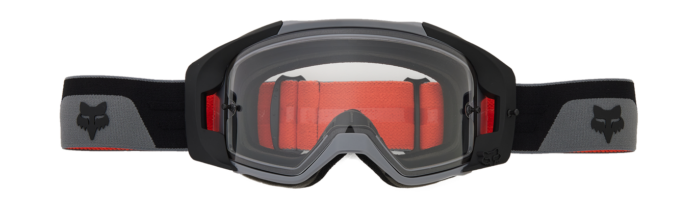 Fox Crossbril Vue X - Zwart / Grijs - Clear Lens